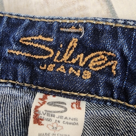 Silver Jeans Natsuki Midrise Bootcut Dark Wash Fade Size 29 - Picture 2 of 16